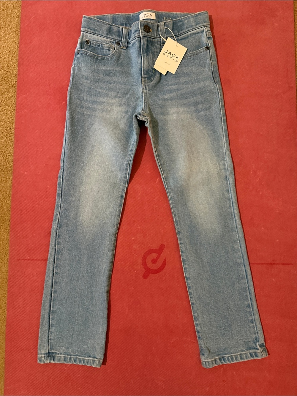 Janie and Jack Light Blue Boys' Jeans